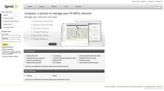 IP/MPLS Products from Sprint