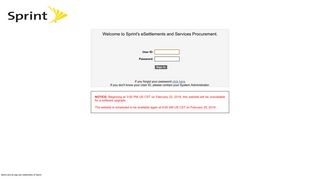 Oracle | PeopleSoft Enterprise Sign-in - Sprint