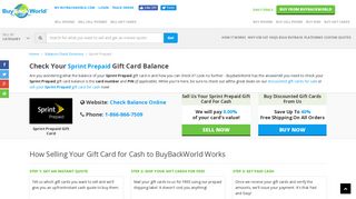 Sprint Prepaid Gift Card Balance | Check the Balance of your Sprint ...