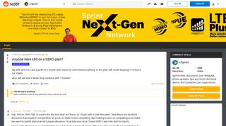 Anyone here still on a SERO plan? : Sprint - Reddit