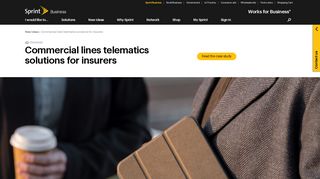 Commercial lines telematics solutions for insurers - Sprint Business
