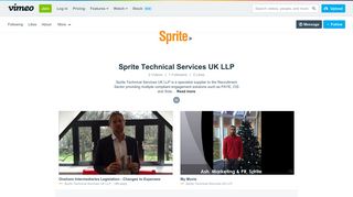 Sprite Technical Services UK LLP on Vimeo