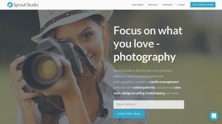 Sprout Studio, All-in-One Photography Management Software