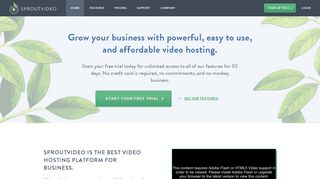 SproutVideo: Video Hosting for Business