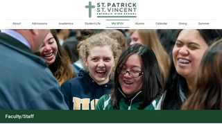Faculty/Staff - St. Patrick - St. Vincent High School