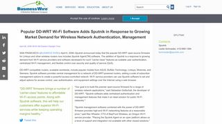 Popular DD-WRT Wi-Fi Software Adds Sputnik in Response to ...
