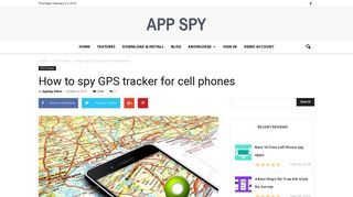 How to spy GPS tracker for cell phones - AppSpy