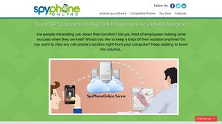 Mobile Phone Tracking Software - SpyPhoneOnline