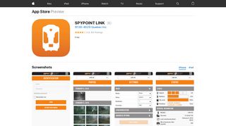 SPYPOINT LINK on the App Store - iTunes - Apple