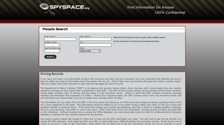 Get Driving Records | Driving Records Online | DMV ... - Spyspace