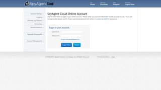 SpyAgent Cloud Online Account - Spytech-spyagent