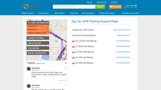 Spy Tec GPS Tracking Support Page | Technical Support