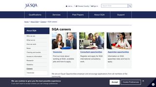 SQA careers - SQA