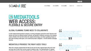 Flexible & Secure Data Entry | MediaTools | SQAD