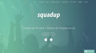 SquadUP - Create an Event, Share an Experience
