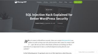SQL Injection Hack Explained for Better WordPress Security ...
