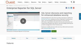 SQL Server Auditing and Reporting - Quest Software