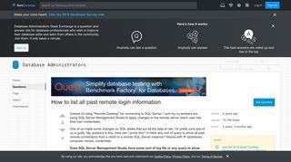 sql server - How to list all past remote login information ...