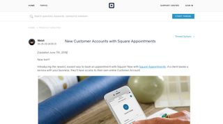 New Customer Accounts with Square Appointments - The Seller ...