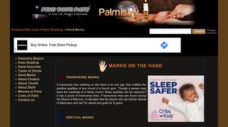 Palmistry- Marks on the hand - vertical, grille, star, square, cross, circle ...