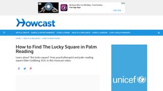 How to Find The Lucky Square in Palm Reading - Howcast | The best ...