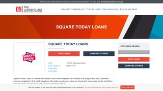 Square Loans Today | Short Term and Instalment Apply Today