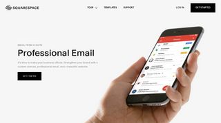 Professional Email – Squarespace