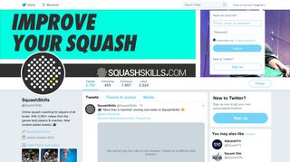 SquashSkills (@SquashSkills) | Twitter