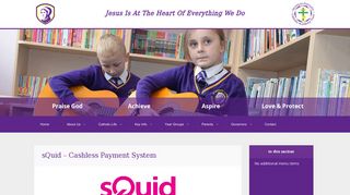 sQuid – Cashless Payment System - St Margaret Clitherow
