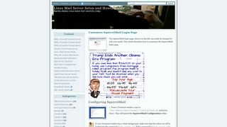 Customize SquirrelMail Login Page ‹‹ Linux Mail Server Setup and ...