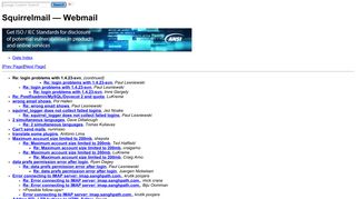 Squirrelmail — Webmail - spinics.net