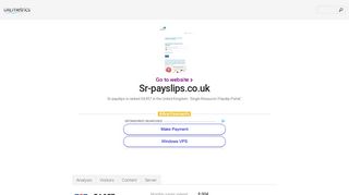 www.Sr-payslips.co.uk - Single Resource | Payslip Portal - urlm.co.uk