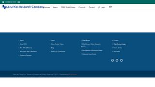 ChartScreen Login - Securities Research