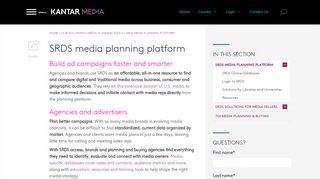 SRDS media planning platform: build strong ad campaigns faster ...