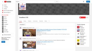 Sreedhars CCE - YouTube
