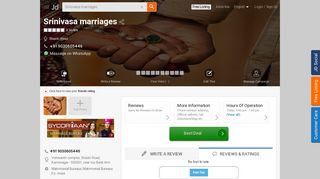 Srinivasa marriages - Matrimonial Bureaus in Karimnagar - Justdial