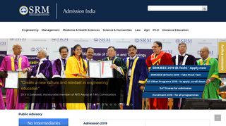 Admissions India - SRM University