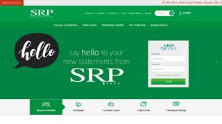 User Login | SRP Federal Credit Union