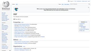 SRP - Wikipedia
