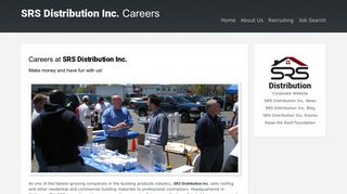 SRS Distribution | Job Openings and Benefits