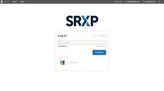 Log in - SRXP