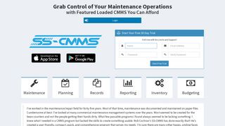 SS-CMMS - Your Truly Affordable and Easy To Use CMMS