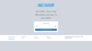 Login - SS-CMMS - Your Truly Affordable and Easy To Use CMMS