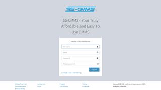 Register a new membership - SS-CMMS