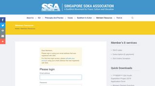 Members' Resources - Singapore Soka Association