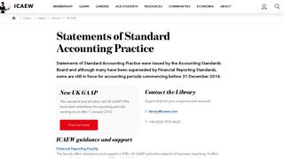 Statements of Standard Accounting Practice | Accounting standards ...