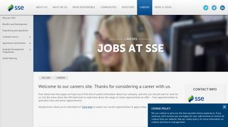 Careers - Jobs at SSE - SSE plc