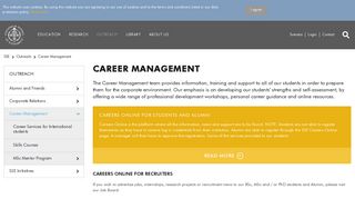 Career Management - Stockholm School of Economics
