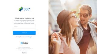 SSE Rewards | GCodes®