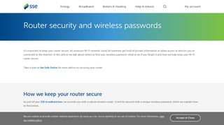 Wireless router security and passwords (or network keys) - SSE